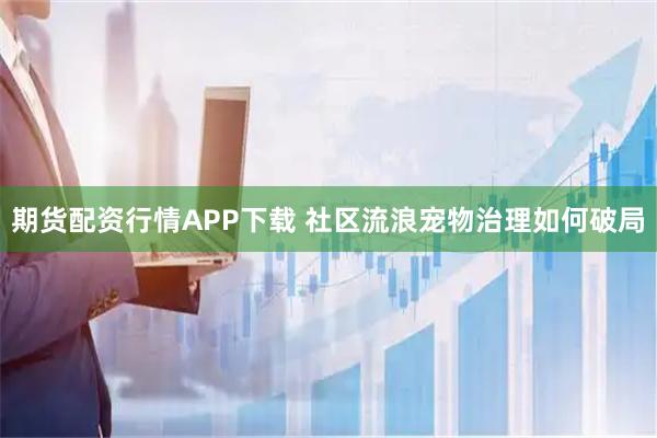 期货配资行情APP下载 社区流浪宠物治理如何破局
